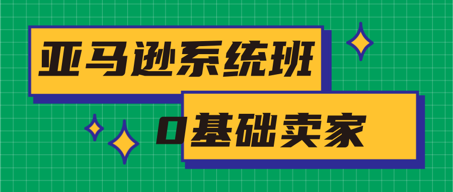 亚马逊系统班，专为0基础卖家量身打造，亚马逊运营流程与架构-晟哥学社资源库