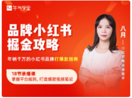 品牌小红书掘金攻略，年销千万的小红书品牌打爆款指南-晟哥学社资源库
