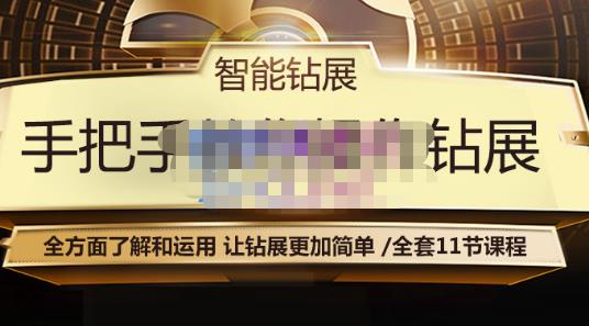 智能钻展手把手教你操作钻展，全方面了解和运用，让钻展更加简单-晟哥学社资源库