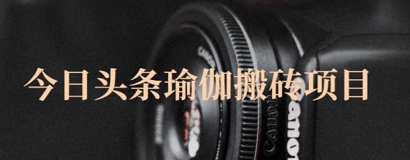 猎人社区·今日头条瑜伽搬砖项目，单号一天几十收入，可以批量操作！-晟哥学社资源库