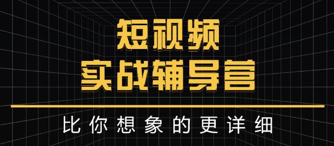 达人队长:短视频实战辅导营，比你想象的更详细-晟哥学社资源库