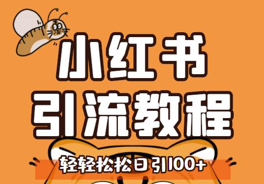 小红书运营引流全系列课程，每天引流100精准粉-晟哥学社资源库