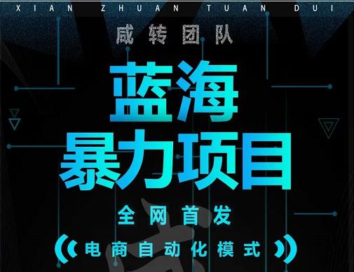 引流哥蓝海暴力躺赚项目：无需发圈无需引流无需售后，每单赚50-500（教程+线报群)-晟哥学社资源库