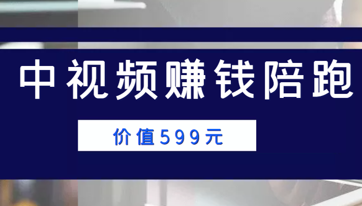中视频赚钱陪跑，卖中视频账户赚钱收益陪跑项目（价值599元）-晟哥学社资源库