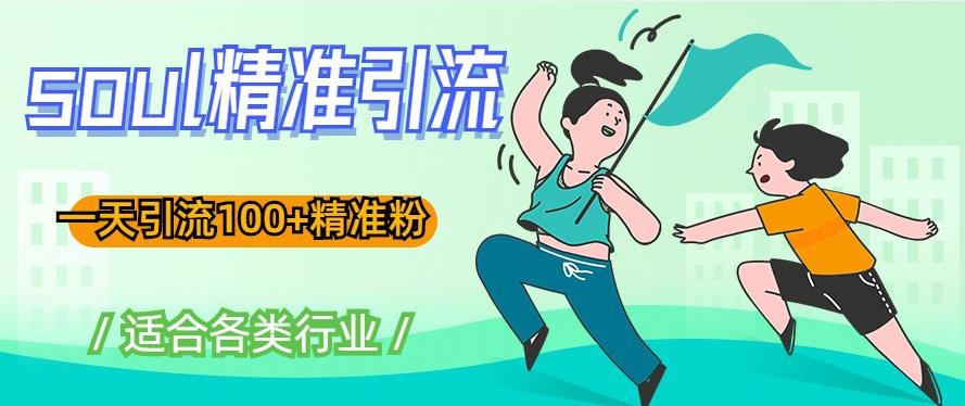 soul精准引流系列课程，一天引流100+精准粉，适合各类行业-晟哥学社资源库
