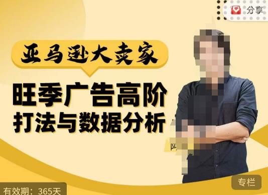 阿甘·亚马逊大卖家广告高阶打法与数据分析，走出传统广告误区；揭秘大卖惯用打法；数据驱动广告决策-晟哥学社资源库