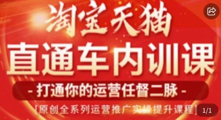 天问电商·2023淘宝天猫直通车内训课，零基础学起直通车运营实操课程-晟哥学社资源库