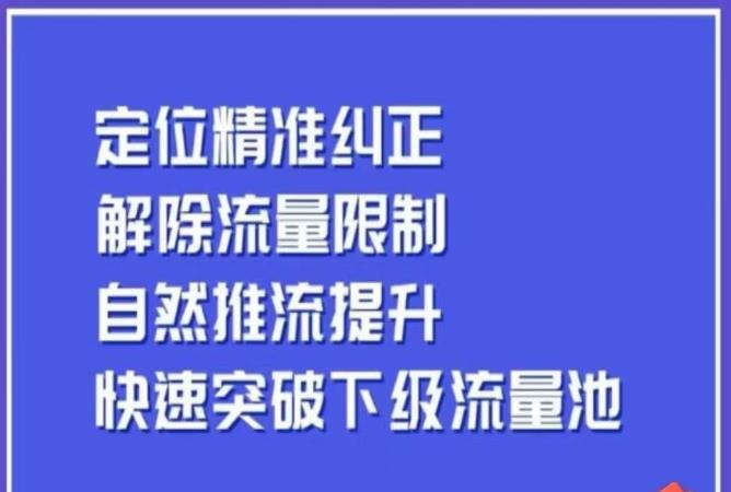 同城账号付费投放运营优化提升，​定位精准纠正，解除流量限制，自然推流提升，极速突破下级流量池-晟哥学社资源库
