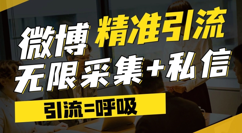 微博最新引流技术，软件提供博文评论采集+私信实现精准引流【揭秘】-晟哥学社资源库