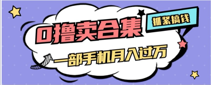 0撸项目月入过万，售卖全套ai工具合集，一单29.9元，一部手机即可【揭秘】-晟哥学社资源库