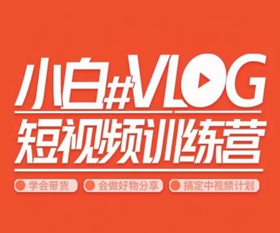 小呆说视–小白VLOG短视频训练营，学会带货、好物、直播、中视频-晟哥学社资源库