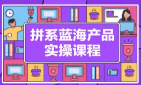拼系冷门蓝海产品实操课程，从注册店铺到选品上架到流量维护环环相扣-晟哥学社资源库