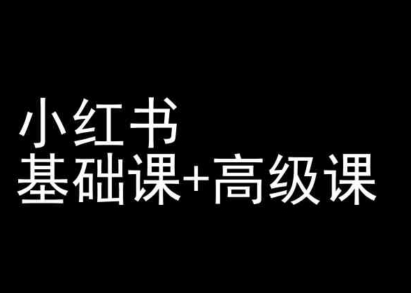 小红书基础课+高级课-小红书运营教程-晟哥学社资源库
