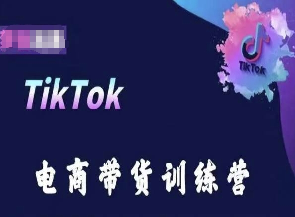 TikTok电商带货训练营，跟随时代潮流，跨境掘金-晟哥学社资源库