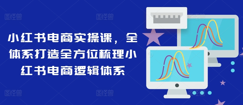 小红书电商实操课，全体系打造全方位梳理小红书电商逻辑体系-晟哥学社资源库