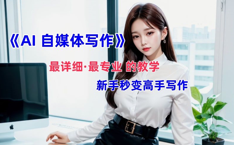 AI自媒体文章创作全网最详细教程，新手秒变写作高手，多方位发展-晟哥学社资源库