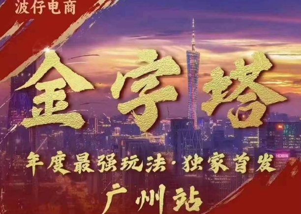 波仔电商·线下课ppt-10月30号，金字塔玩法 3天极速起量，88页ppt，3天起量!-晟哥学社资源库