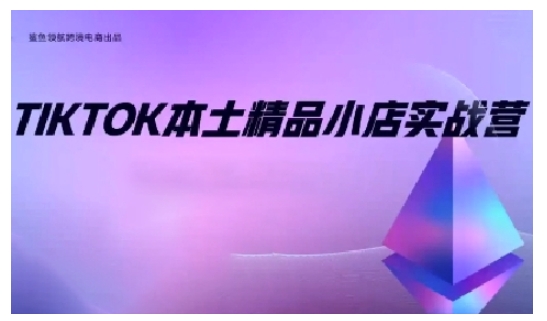 TikTok本土精品小店出海实战营，从入门到高阶，不止0-1!-晟哥学社资源库
