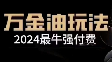 2024最牛强付费，万金油强付费玩法，干货满满，全程实操起飞（更新12月）-晟哥学社资源库