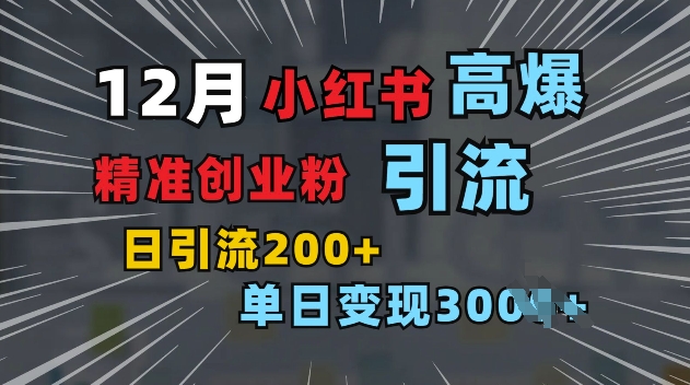 小红书一张图片“引爆”创业粉，单日+200+精准创业粉 可筛选付费意识创业粉【揭秘】-晟哥学社资源库