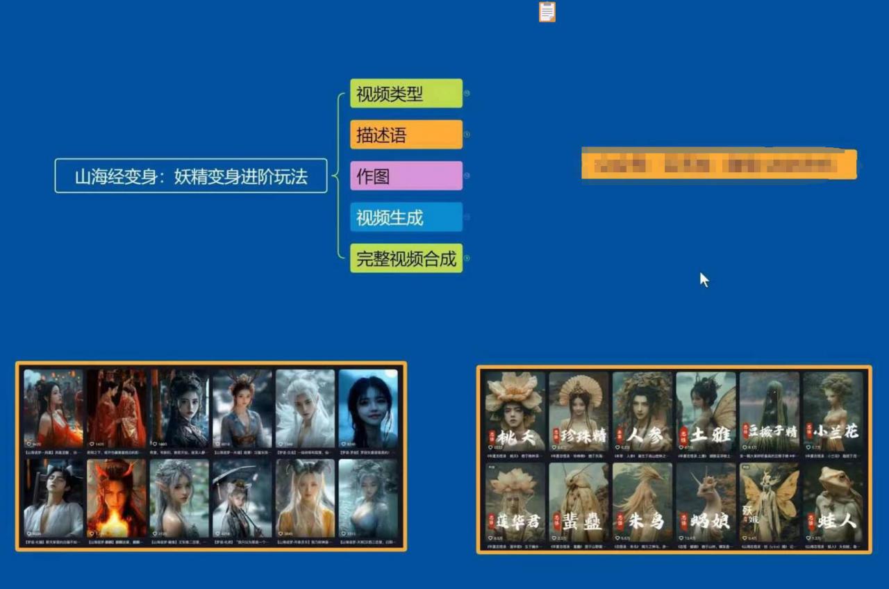 云天AI山海经变身视频教程，妖精变身进阶保姆级教学-晟哥学社资源库