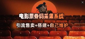 电影票券码采集系统_从商户放单转型做抢单达人-晟哥学社资源库