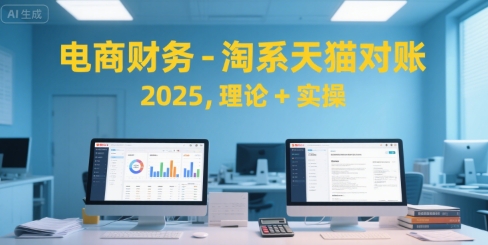 电商财务-淘系天猫对账2025，理论+实操-晟哥学社资源库
