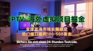 【海外虚拟项目掘金】日入100-200美刀,自己在家就可以闷声发大财,长期可做,工作室可复制扩大【揭秘】-晟哥学社资源库