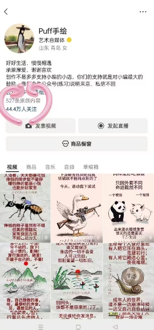 Puff手绘视频号分成项目，三天过分成计划，简单易上手，适合新手-晟哥学社资源库