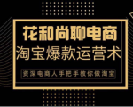 花和尚·天猫淘宝爆款运营实操技术,手把手教你月销万件的爆款打造技巧-晟哥学社资源库