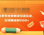 黄岛主引流课:百家号视频精准引流玩法,日涨精准粉200+-晟哥学社资源库