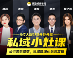 私域小灶课:5位大咖150分钟分享课,从引流到成交,带你私域精细化运营攻略-晟哥学社资源库