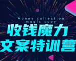 8堂收钱魔力文案特训营：让你的文案成为你的财富印钞机，靠文章日赚千元-晟哥学社资源库