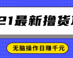 2021最新撸货项目，一部手机即可实现无脑操作轻松日赚千元-晟哥学社资源库