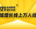 2021私域增长万人峰会:新一年私域最新玩法,6个大咖分享他们最新实战经验-晟哥学社资源库