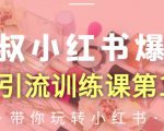 狼叔小红书爆款推广引流训练课第12期,手把手带你玩转小红书-晟哥学社资源库