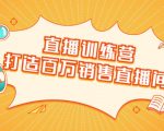 直播训练营:打造百万销售直播间 教会你如何直播带货,抓住直播大风口-晟哥学社资源库