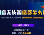 蟹老板·抖音无货源店群怎么做，吊打市面一大片《抖音无货源店群》的课程-晟哥学社资源库