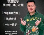 杰妮传媒·抖音快速起号核心实操课：教你新号快速起号，从0到100万过程-晟哥学社资源库