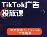 跨境B哥tiktok广告投放课，带你快速入门tiktok广告投放价值1680元-晟哥学社资源库