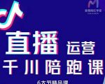 美尊-抖音直播运营千川系统课:直播运营规划、起号、主播培养、千川投放等-晟哥学社资源库