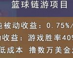 国外区块链篮球游戏项目,前期加入秒回本,被动收益日0.75%,撸数万美金-晟哥学社资源库