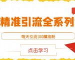 闲鱼精准引流全系列课程，每天引流100精准粉【视频课程】-晟哥学社资源库