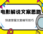 电影解说文案思路课,让你快速掌握文案编写的技巧(3节视频课程)-晟哥学社资源库