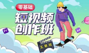 价值999【王威】零基础商业短视频创作班第5期视频课程-晟哥学社资源库