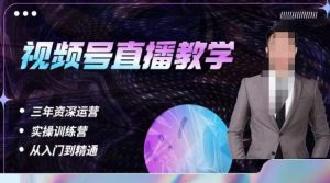 杨sir·视频号直播运营教学，视频号直播流量的底层逻辑，解决直播间没流量，不开单的窘境-晟哥学社资源库