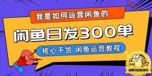我是如何在闲鱼卖手机的,日发300单的秘诀是什么?【揭秘】-晟哥学社资源库