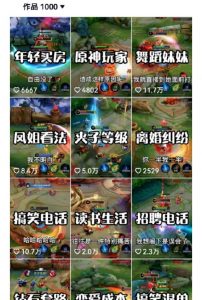 副业拆解:抖音王者荣耀游戏变现副业项目,视频版一条龙实操玩法分享给你-晟哥学社资源库