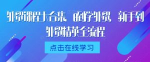 外贸课程大合集，0到1学外贸，新手到外贸精英全流程-晟哥学社资源库