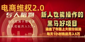 电商维权 4.0 如何做到月入 5 万+每天 1 小时新人也能快速上手【仅揭秘】-晟哥学社资源库